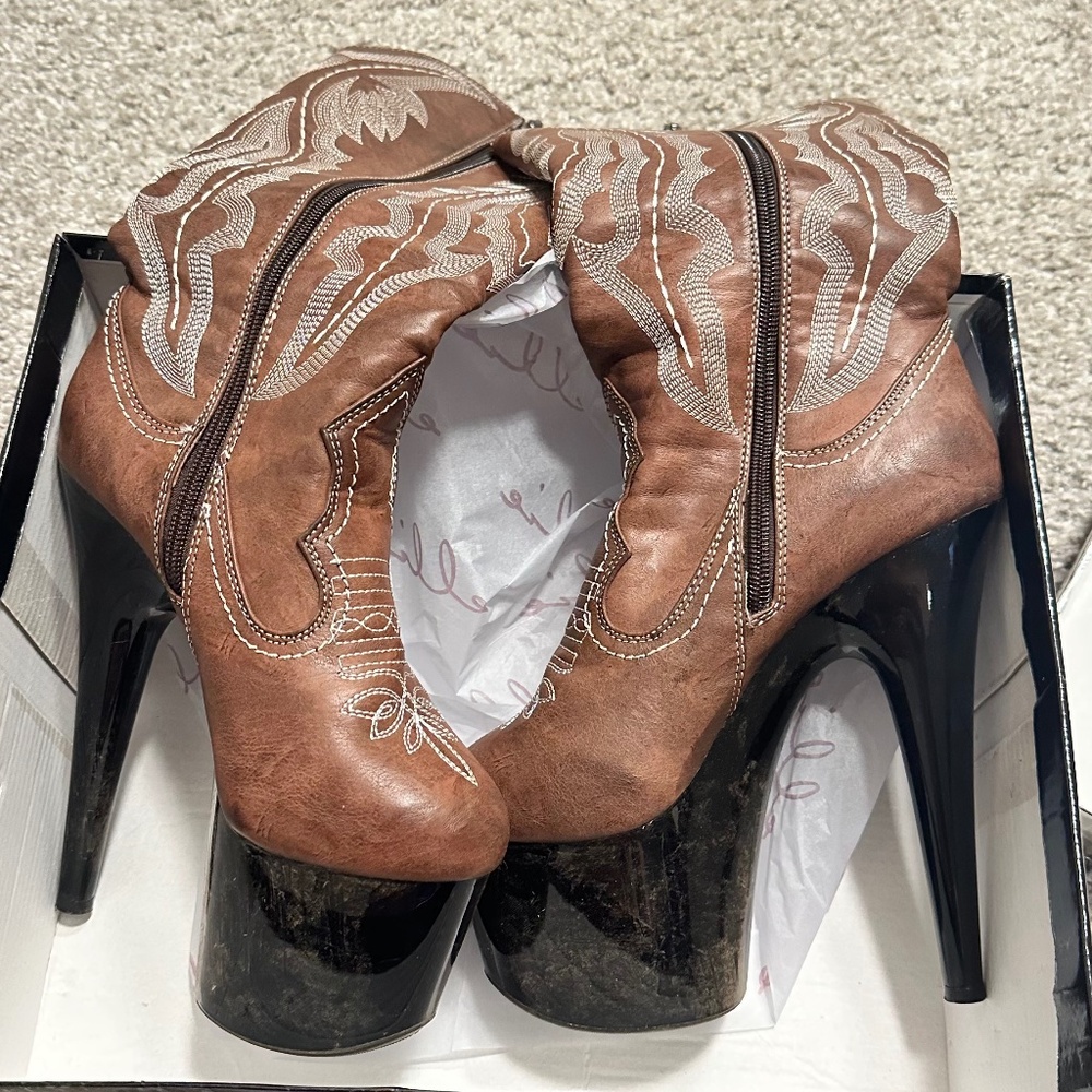 Cowboy Stripper Boots